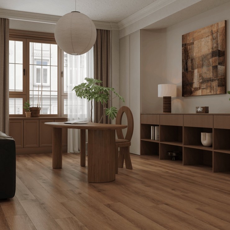 Кварцевый ламинат Tulesna Ottimo LVT 1012-6 Moderno