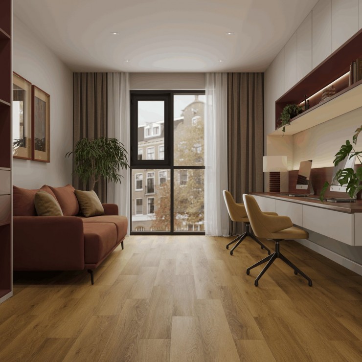 Кварцевый ламинат Tulesna Ottimo LVT 1012-9 Piano