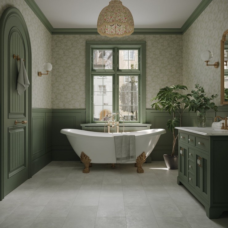 Виниловая SPC плитка Tulesna Stone 1009-10 Osmium