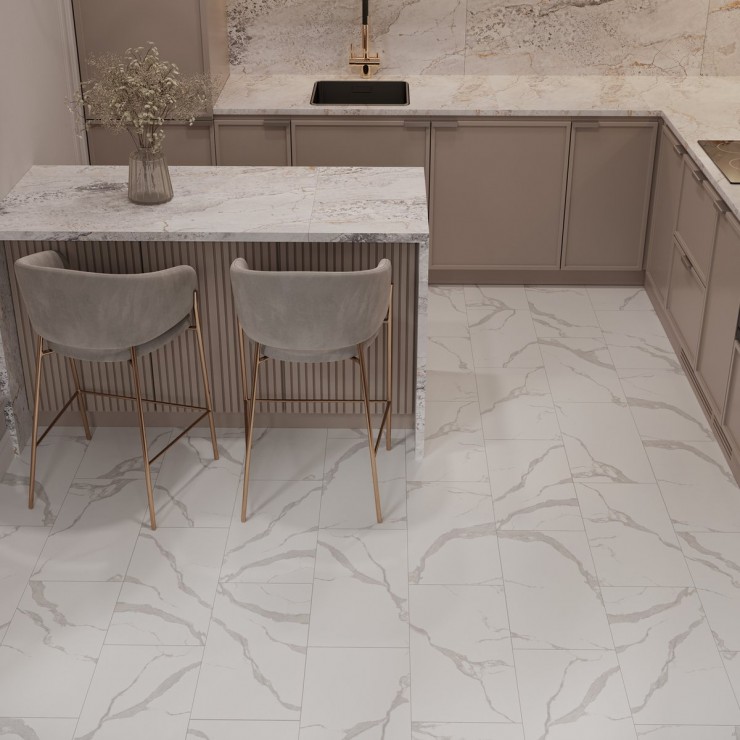 Виниловая SPC плитка Tulesna Stone 1009-3 Onyx Glow