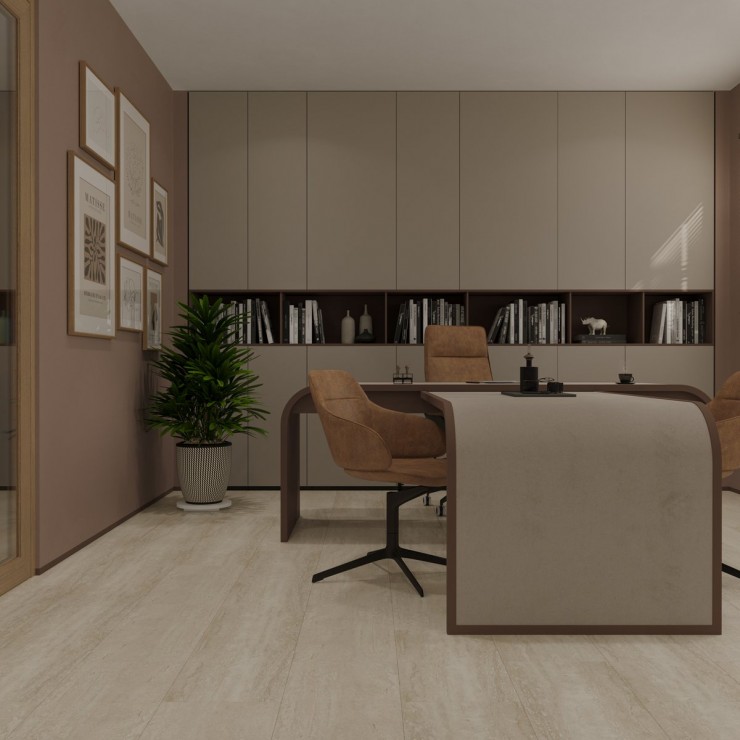 Виниловая SPC плитка Tulesna Stone 1009-7 Aquamarine