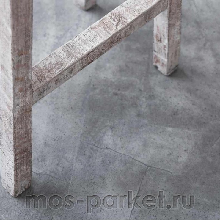 Клеевой виниловый пол Vinilam Ceramo Stone Glue 61602 Серый бетон