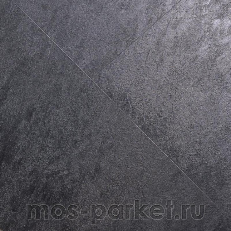 Клеевой виниловый пол Vinilam Ceramo Stone Glue 61607 Сланцевый черный
