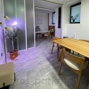 Клеевой виниловый пол Vinilam Ceramo Stone Glue 71614 Цемент Светлый