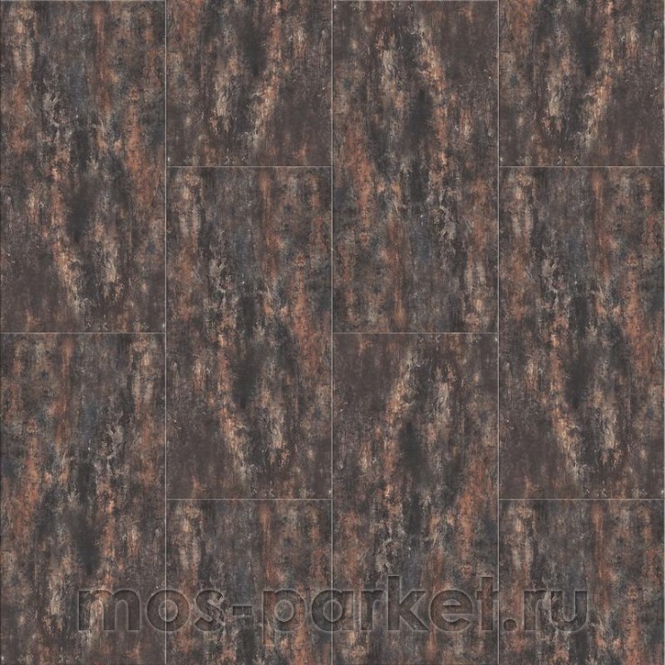 Клеевой виниловый пол Vinilam Ceramo Stone Glue 71617 Керамическая Сталь