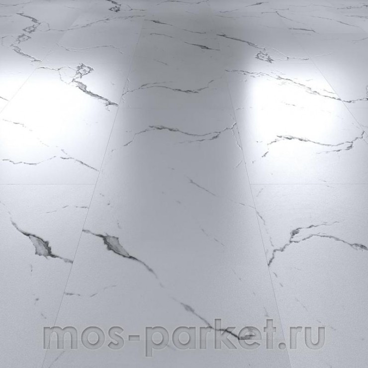 Клеевой виниловый пол Vinilam Ceramo Stone Glue 83444 Итальянский мрамор