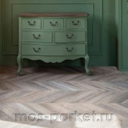 Виниловый пол Vinilam Parquet Chevron RI153616CL4 Шеврон Шампань