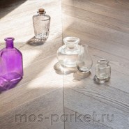 Виниловый пол Vinilam Parquet Chevron RI153616CL4 Шеврон Шампань
