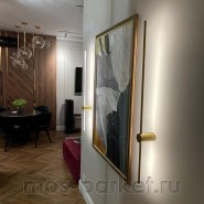 Виниловый пол Vinilam Parquet Chevron I107516 Шеврон Лувр