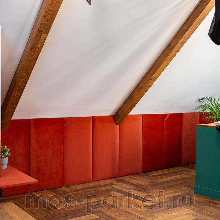 Клеевой виниловый пол Vinilam Parquet Herringbone Glue GD11155 Паркет парижский