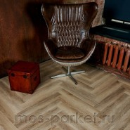 Клеевой виниловый пол Vinilam Parquet Herringbone Glue GD11166 Паркет классический 