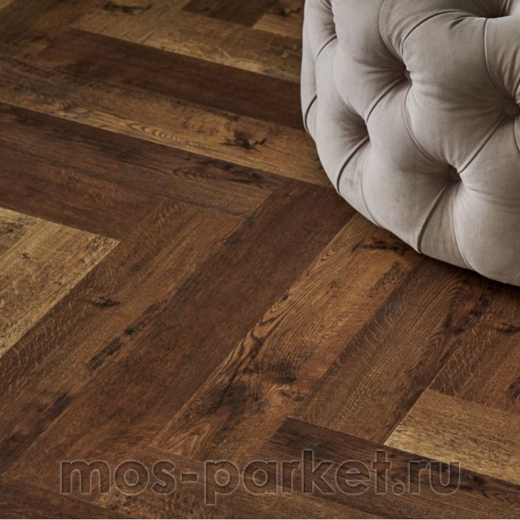 Клеевой виниловый пол Vinilam Parquet Herringbone Glue GD11177 Паркет версальский