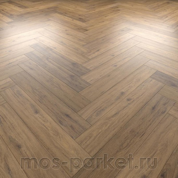 Клеевой виниловый пол Vinilam Parquet Herringbone Glue GD11210 Паркет Де Вилль