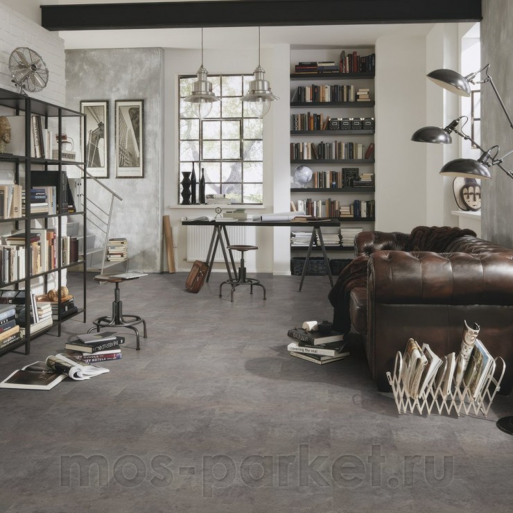 LVT плитка Wineo 400 Stone DB304SL Бетон серый индустриальный