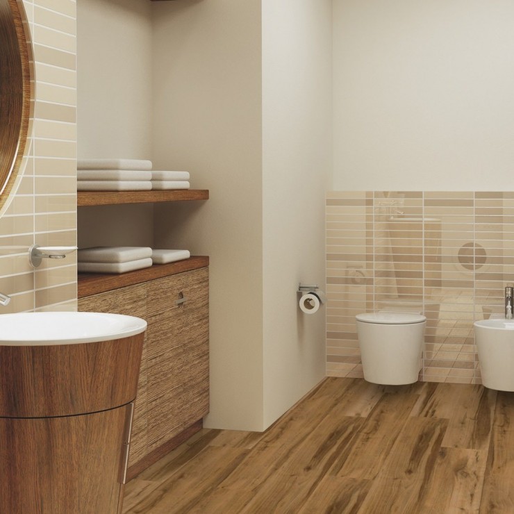 LVT ламинат Wineo 400 Wood XL DB295WXL Дуб коричневый теневой